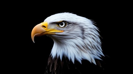 Obraz premium Eagle Head Close Up