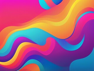 Obraz premium abstract neon color gradient background. abstract background