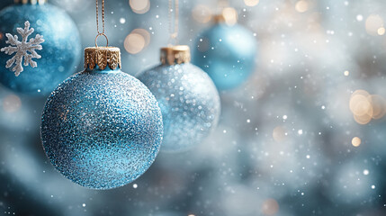 A serene Christmas-themed illustration with elegant decorations and soft lighting, perfect for holiday promotions, winter greetings, and festive designs.