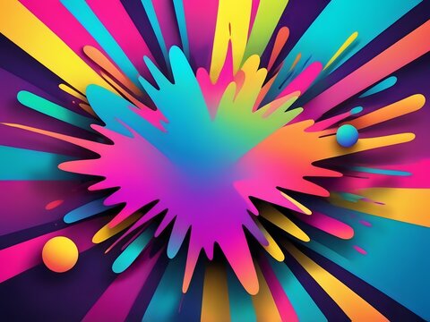abstract neon color gradient background. abstract background