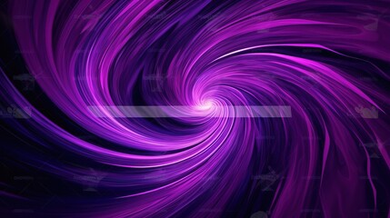 Dynamic Purple Neon Swirl Pattern Background