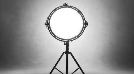 Fototapeta premium Studio Light on Isolated Background