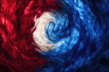 Obraz premium Close-up of yarn colors