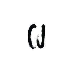 CJ monogram logo design letter text name symbol monochrome logotype alphabet character simple logo