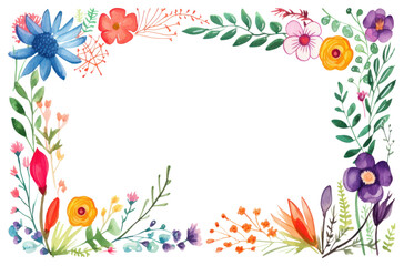 PNG Decorative frame backgrounds pattern flower.
