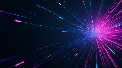 Obraz premium future line internet network background with high-speed technology, with an amazing example of high-tech design