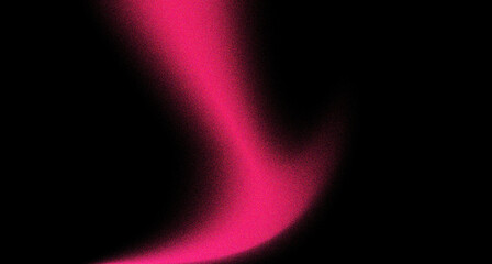 Grainy pink grainy  on black background noise texture abstract banner backdrop design