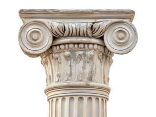 Classical Column with Decorative Capital Detail