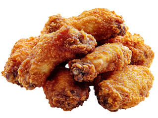 Crispy Golden Fried Chicken Wings