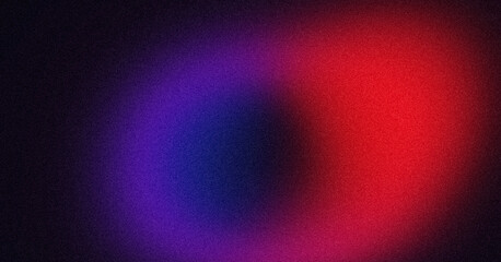 Dark grainy background, red purple blue black abstract noise texture, vibrant color flow, banner poster header backdrop design, copy space