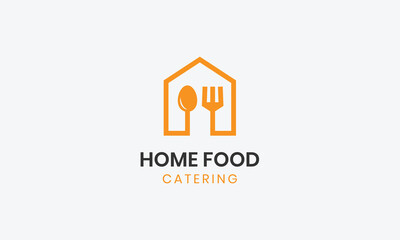 Restaurant logo design vector template