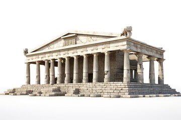 Obraz premium Architecture building ancient column.