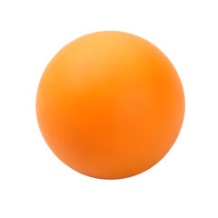orange ping pong ball
