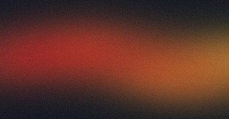 Dark grainy background, orange magenta black abstract noise texture, vibrant color flow, banner poster header backdrop design, copy space