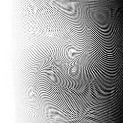 Fototapeta premium Light gradient halftone dots grunge wide background 
