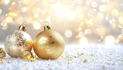 2025 Gold Design for Happy New Year on White Background