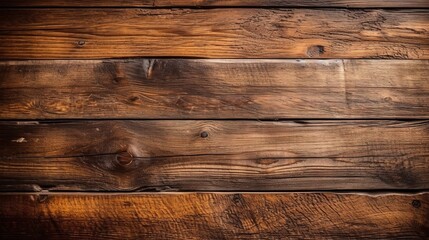 Fototapeta premium Rustic Wooden Table with Rich Grain Texture