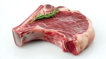 Obraz premium Raw Steak with Rosemary