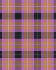 Seamless tartan plaid pattern background. Fabric texture. Vector.