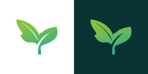 green leaf ecology nature element vector