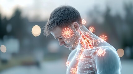 Visual Representation of Stress Levels in the Body