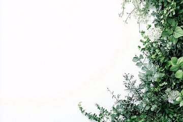 A creatively designed vertical garden featuring diverse greenery and blooms, ideal for contemporary interiors.