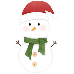 Christmas Gnome with a Snowman