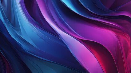 A colorful, abstract background with blue and purple waves