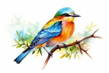 Fototapeta premium Bird animal beak kingfisher.