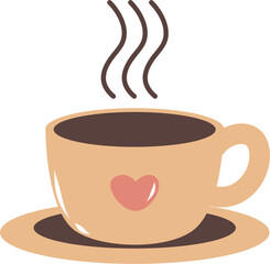 Cute Coffee cup illustration