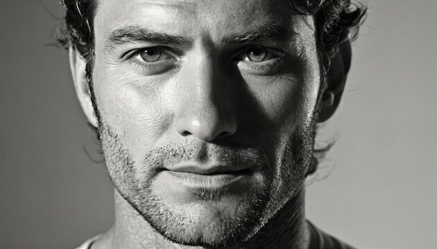 Stunning enterprising man portrait