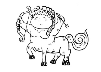 Sagittarius of zodiac