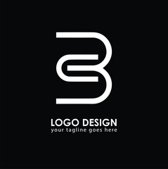 CB CB Logo Design, Creative Minimal Letter CB CB Monogram