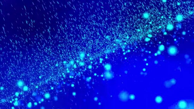 Blue, light, neon, particle, fantastic particle, background, animation, background animation, fantasy, snow, winter, romantic, elegant, spectacular, beautiful, beautiful, mysterious, advertising, comm