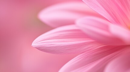 Close-up view of delicate pink flower petals with soft focus. macro texture background.