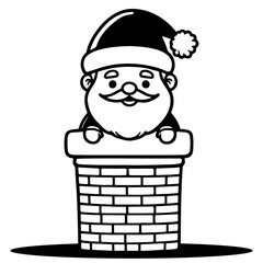 Santa Claus Illustration.