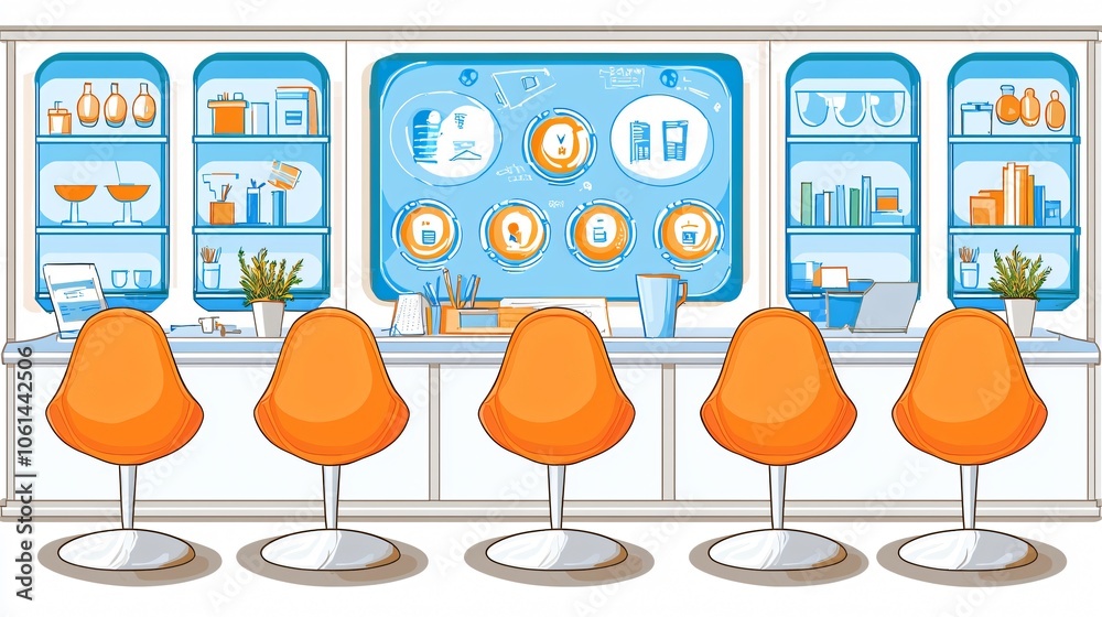 Poster Explore the future of collaboration in a cutting-edge digital workspace designed for productivity and innovation
