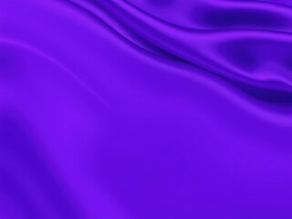Obraz premium Abstract silk fabric with smooth texture in shades of blue and purple, luxurious, silk, abstract
