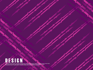 Purple, Purple pink gradient vector texture with abstract lines. Smart illustration in abstract style with gradient lines. Simple template for your design.
