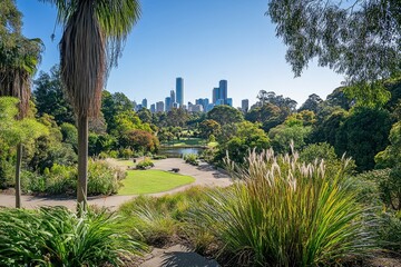 Explore the beauty of the Royal Botanical Gardens, a Melbourne landmark.