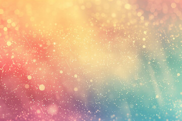 Fototapeta premium 4K Beautiful color gradient background with noise. Abstract pastel holographic blurred grainy gradient banner background texture Colorful digital grain soft noise effect Nostalgia, vintage, retro