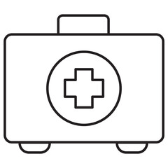 Emergency Icon, Comprehensive Emergency Services for Urgent Medical Needs, Rapid Response and Critical Care in Emergency Situations