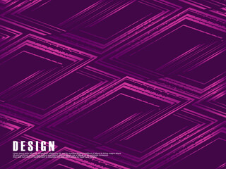 Purple, Purple pink gradient vector texture with abstract lines. Smart illustration in abstract style with gradient lines. Simple template for your design.