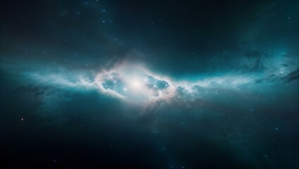 Elegant Sky with swirling nebula patterns