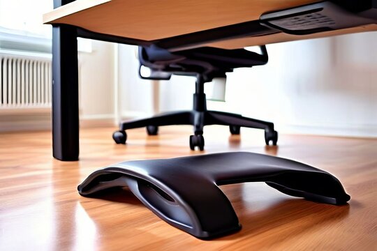 desk foot rest an ergonomic footrest under the desk