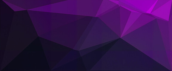 Fototapeta premium Abstract Geometric Pattern in Purple Shades Representing Modern Design
