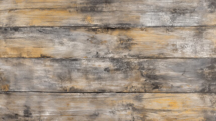 A wooden surface with a grainy texture and a few spots of paint