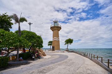The Lighthouse of Cape Bali Hai in Pattaya, Thailand