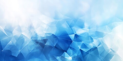 Abstract Blue Gradient Background, Generative AI
