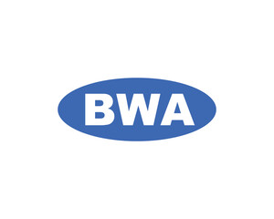 BWA logo design vector template. BWA